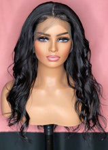 Load image into Gallery viewer, Elle | Straight Black Frontal Wig